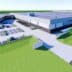 Artist impression van het nieuwe hoofdkantoor van Aalberts hydronic flow control