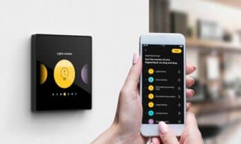Niko Digital black and Niko Home app
