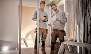 men working in appartment