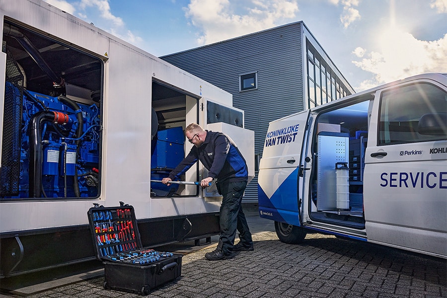 KVT is onderhoudsspecialist noodstroom