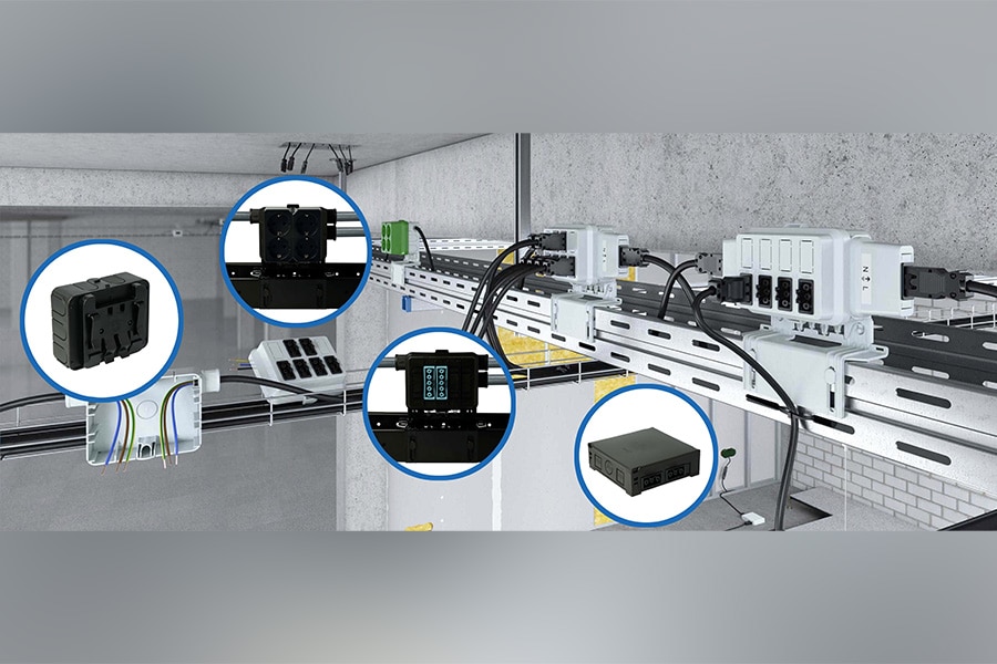 Cable mate zwart