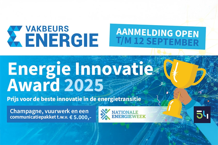 Banner Award 1200x627 ENERGIE Innovatie Award Aanmelden