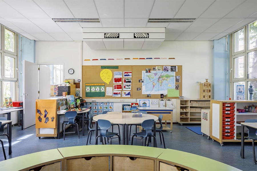 Daltonbasisschool De Rivieren kiest voor decentrale ventilatie 6