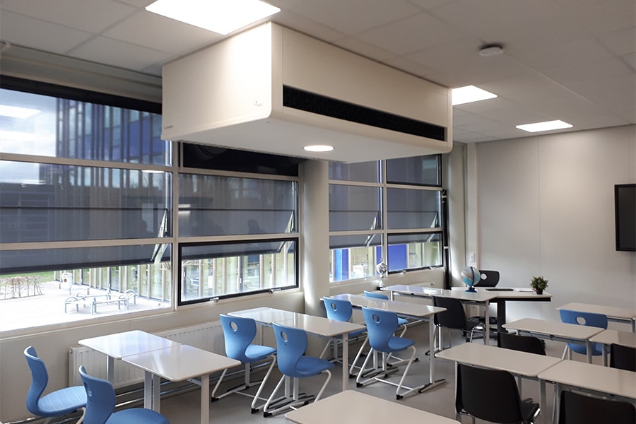 Voor elke school en elk lokaal een passende ventilatie-unit 2