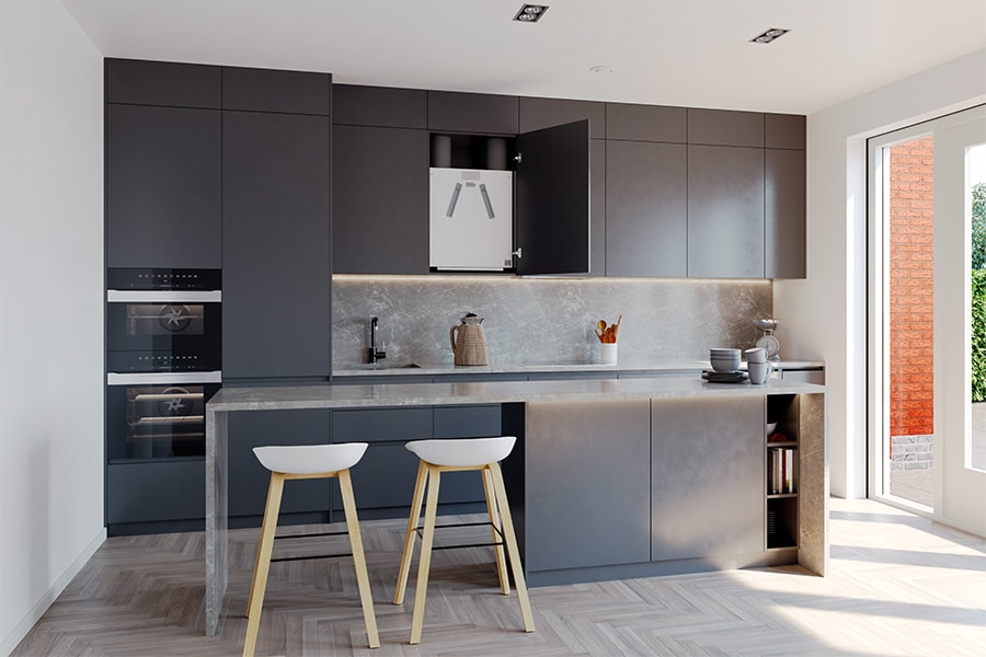 Compacte ventilatieoplossing voor nieuwbouw en renovatie 3