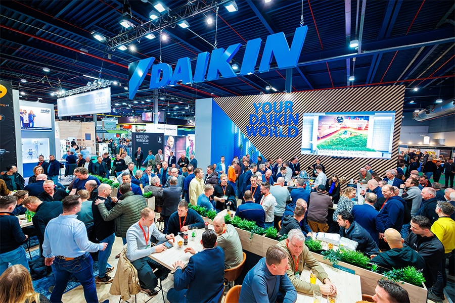 Integratie van W en E op grootste installatievakbeurs van Nederland 1