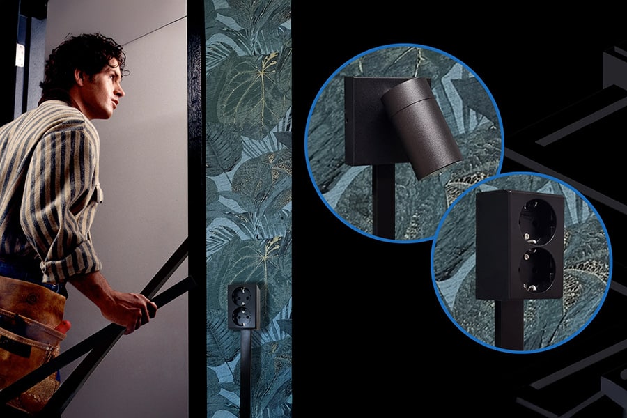 Van kabeldoossysteem tot opbouw kabelkokersysteem: compleet assortiment in zwart! 3