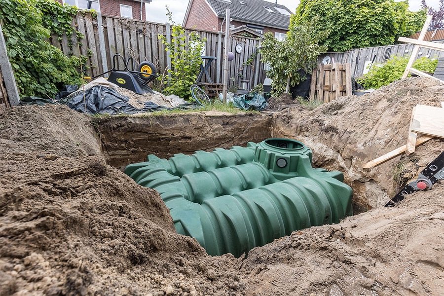 Los het drinkwatertekort op met regenwater 1