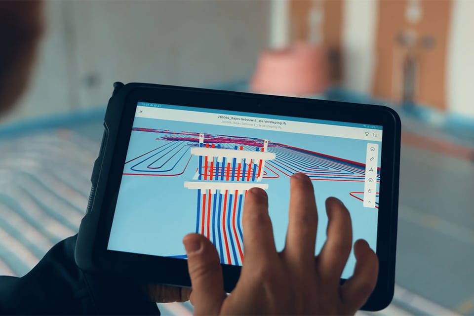 Vloerverwarmingssystemen uitwerken in BIM 1