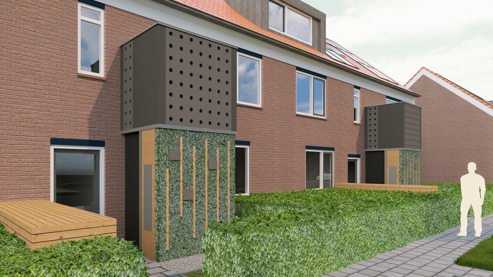 Prefab installaties versnellen renovatie van appartementencomplexen 1