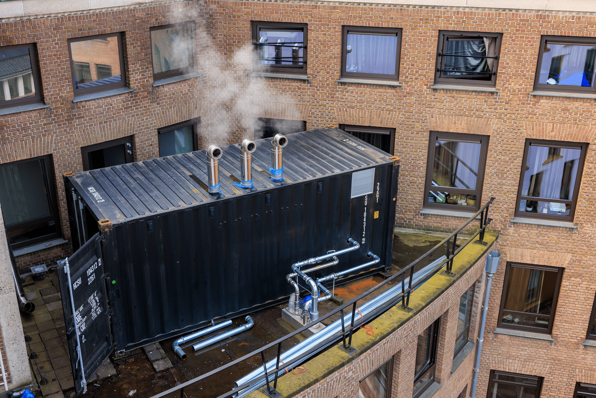 Prefab installaties versnellen renovatie van appartementencomplexen 2