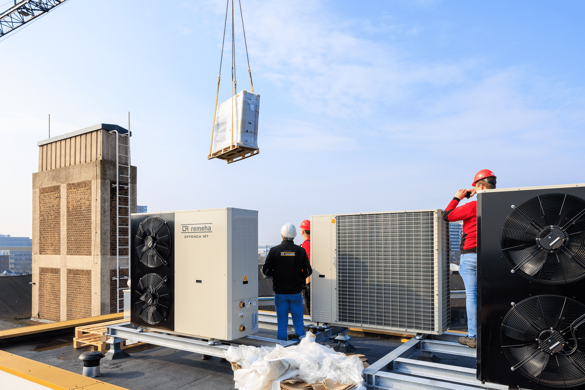 Prefab installaties versnellen renovatie van appartementencomplexen 1