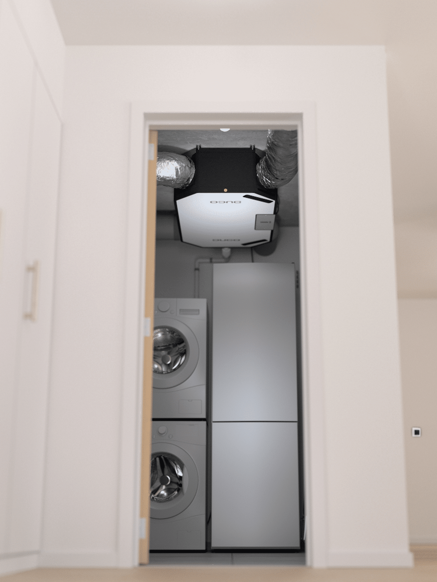 Ventilatiesysteem met WTW tilt comfort in loftwoning uit 1890 naar een hoger niveau 1