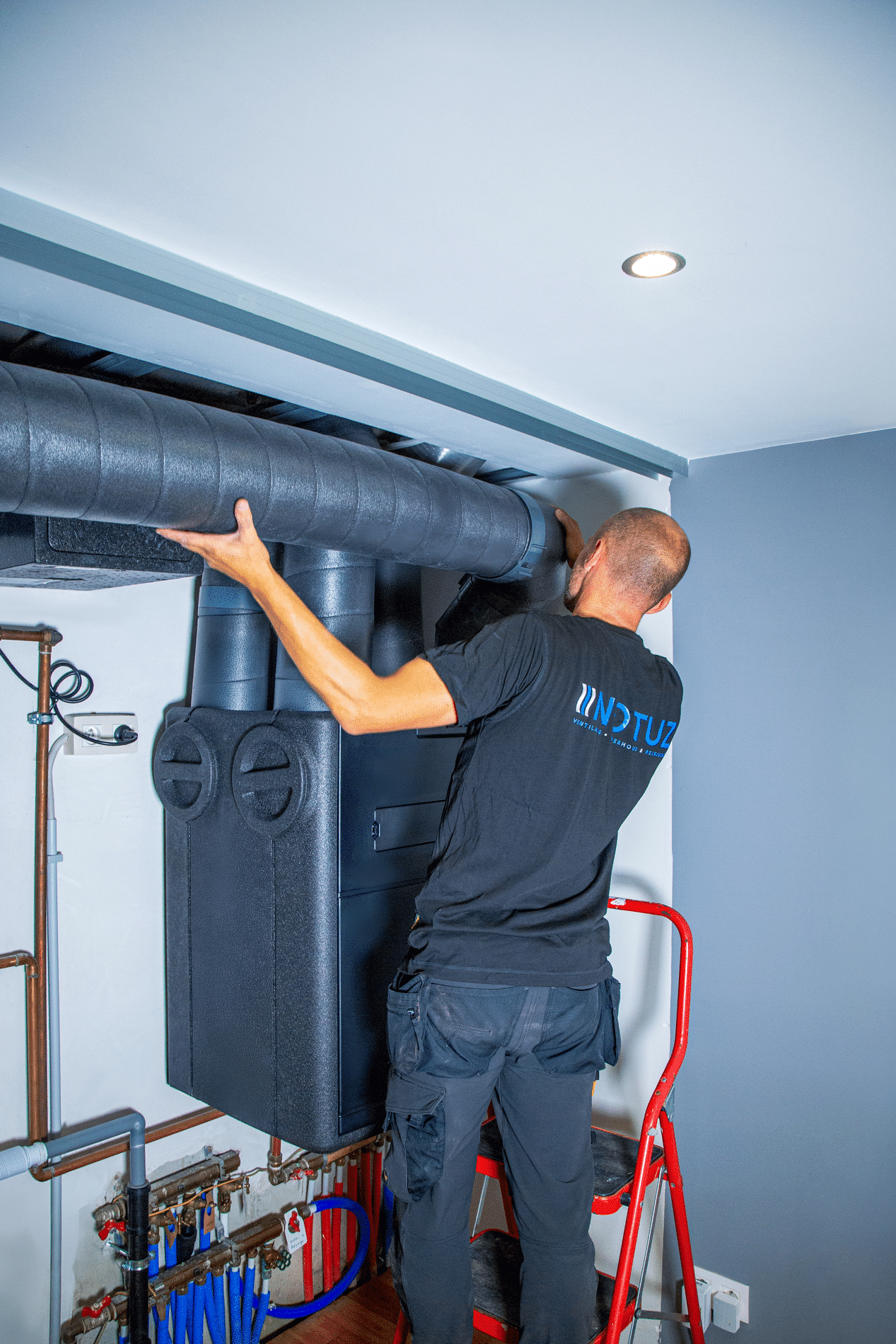 Vlotte vervanging van ventilatiesysteem met warmteterugwinning 1