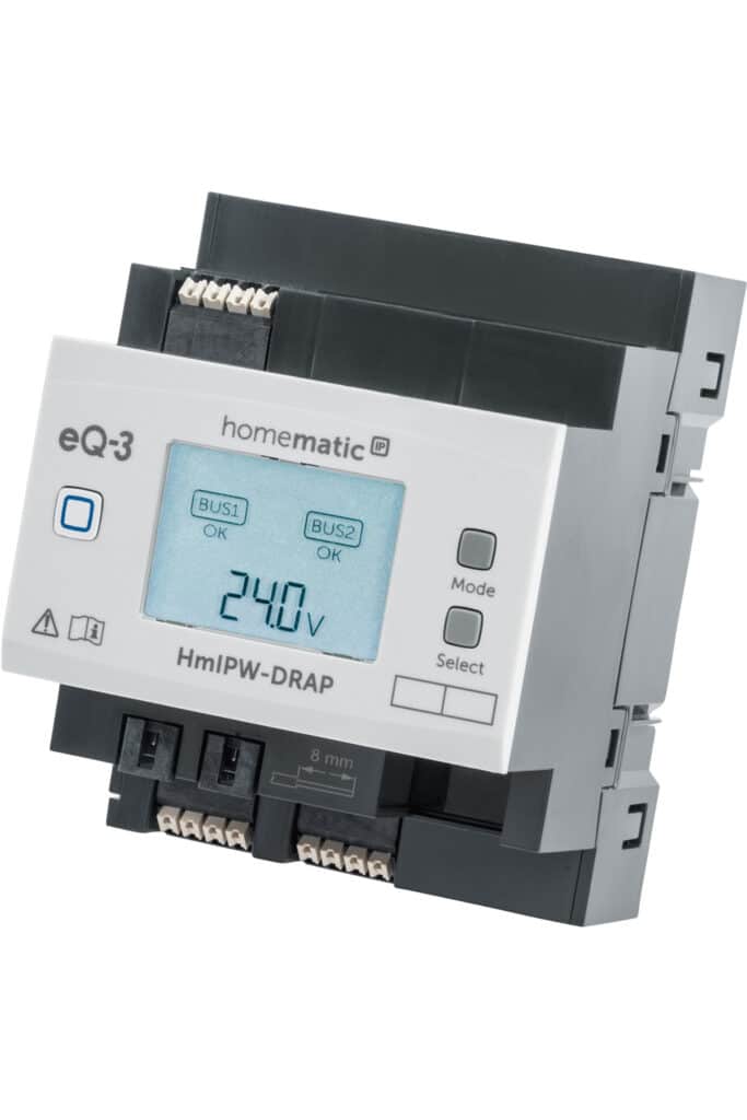Stabiele en veilige verbinding voor het smart home met Homematic IP Wired 1