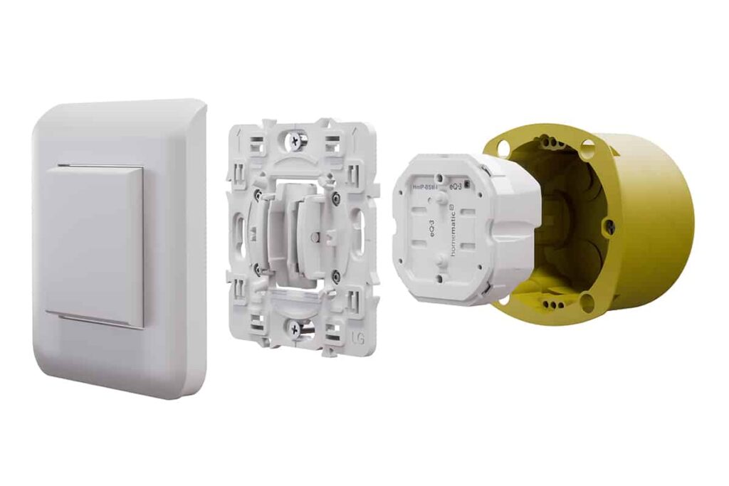 Homematic IP maakt merkschakelaars smart met behoud van bestaand design 1