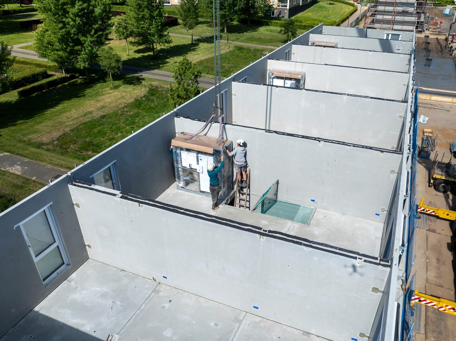Prefab ventilatie: van instortkanaal tot complete installatieruimte.